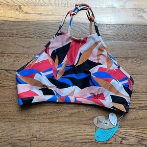 New! PrAna Taranto Top Tropics, Size L